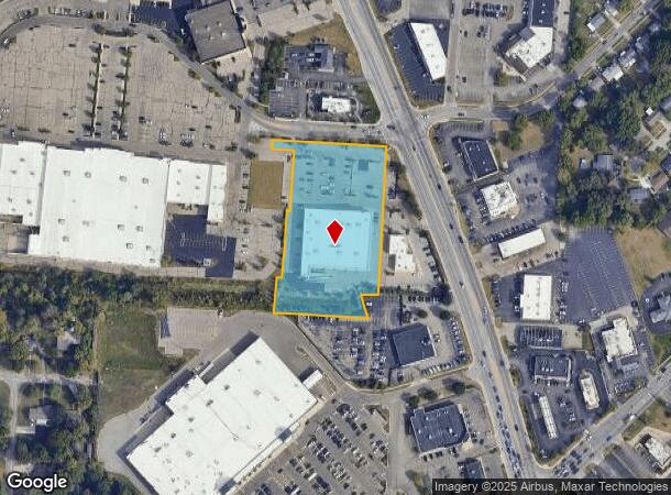 9845 Colerain Ave, Cincinnati, OH Parcel Map