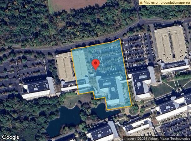  1200 American Blvd, Pennington, NJ Parcel Map