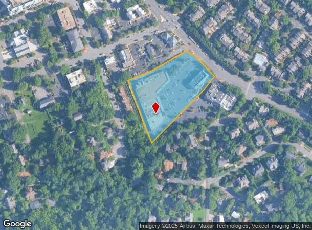 6643 Old Dominion Dr, Mc Lean, VA Parcel Map
