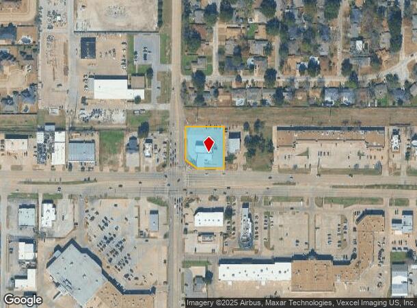  2427 W Pioneer Pkwy, Pantego, TX Parcel Map