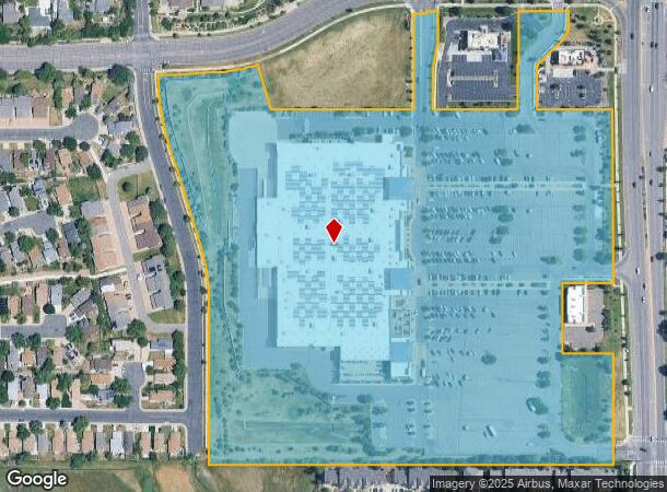  7155 Sheridan Blvd, Arvada, CO Parcel Map