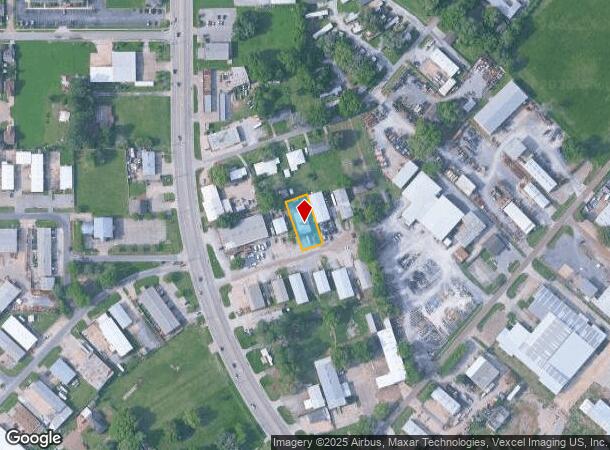  109 Pine Park Dr, Lafayette, LA Parcel Map