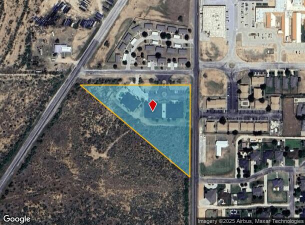 1906 Martha Ann Blvd, Snyder, TX Parcel Map