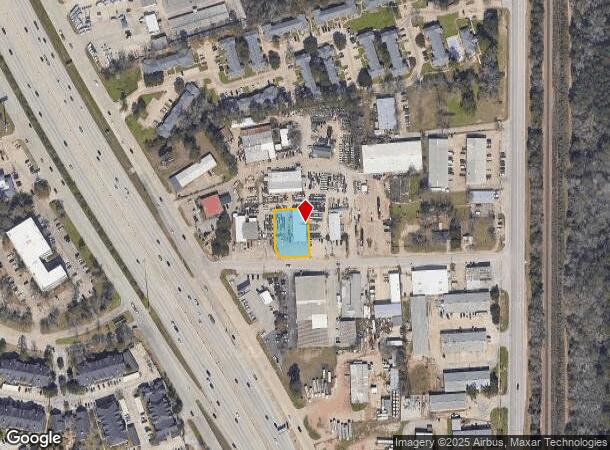  112 Rhodes St, Conroe, TX Parcel Map