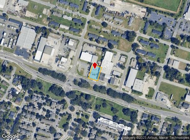 1336 W Bay St, Savannah, GA Parcel Map
