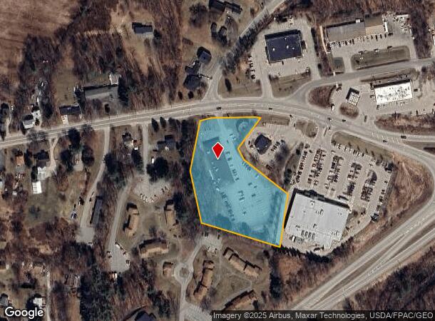 357 Main St, Winthrop, ME Parcel Map