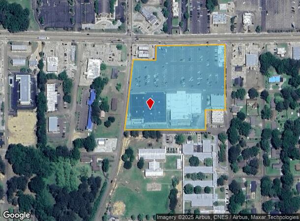  1617 Delaware Ave, Mccomb, MS Parcel Map