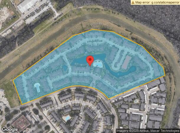  1400 El Camino Village Dr, Houston, TX Parcel Map