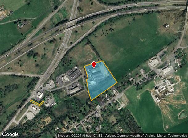  4424 Cleburne Blvd, Dublin, VA Parcel Map