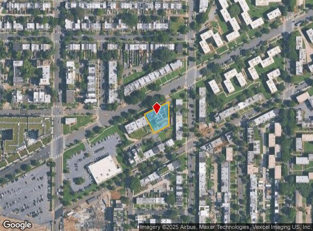  1825 Maryland Ave Ne, Washington, DC Parcel Map