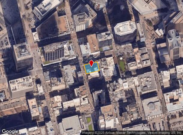  1502 Elm St, Dallas, TX Parcel Map