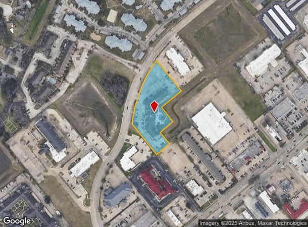 501 W Texas Ave, Webster, TX Parcel Map