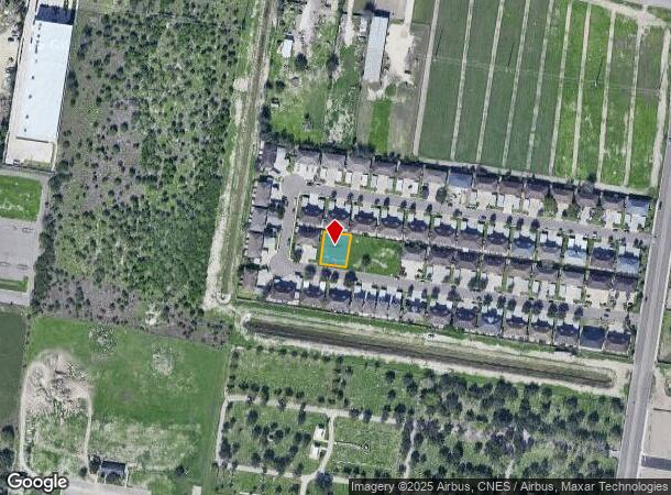  1408 W Kiwi Ave, Pharr, TX Parcel Map