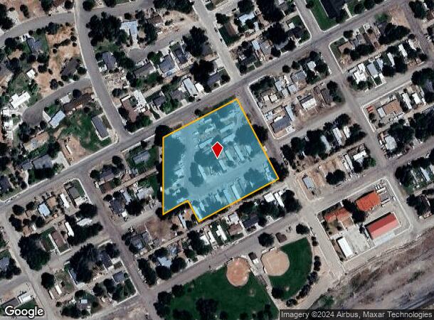  125 W Bush St, Carlin, NV Parcel Map