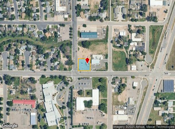 3632 11Th Ave, Evans, CO Parcel Map