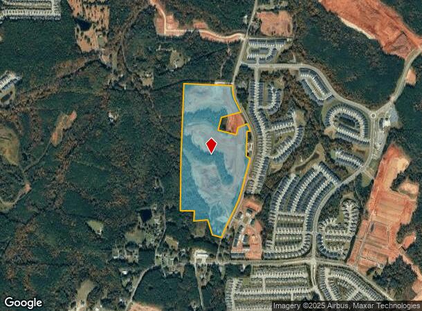 1702 Doc Nichols Rd, Durham, NC Parcel Map