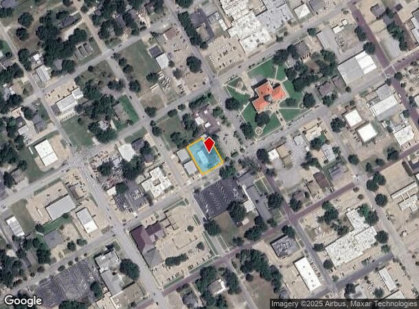  412 W 3Rd Ave, Corsicana, TX Parcel Map