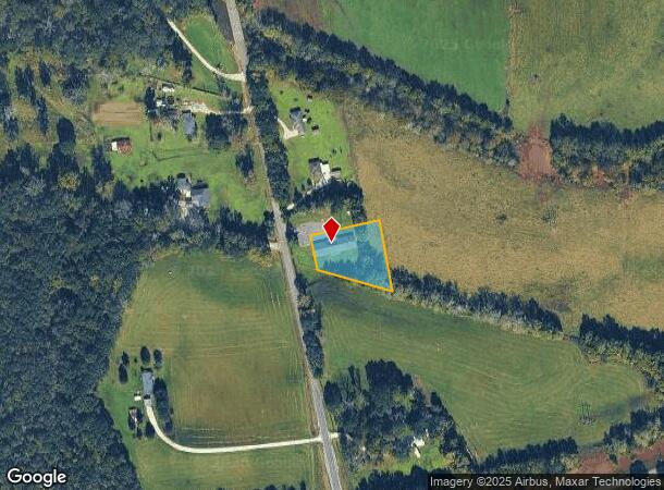  1515 Highway 457, Lecompte, LA Parcel Map