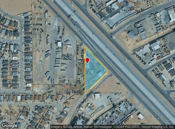  11180 Gateway Blvd E, El Paso, TX Parcel Map