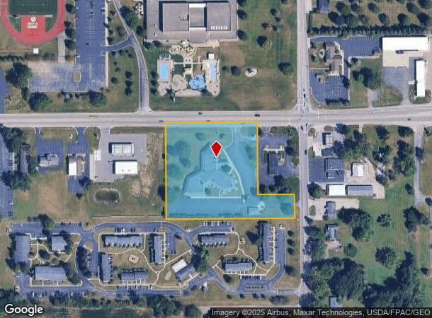 1801 W Maumee St, Adrian, MI Parcel Map