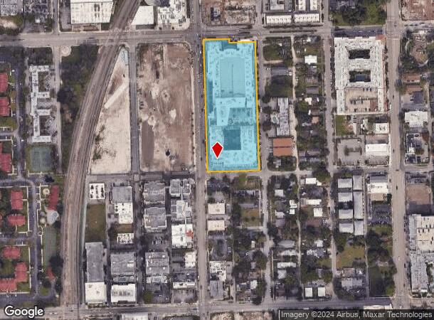  500 N Andrews Ave, Fort Lauderdale, FL Parcel Map