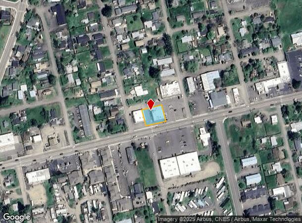  1011 W Central Ave, Sutherlin, OR Parcel Map