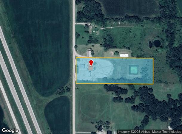 21657 Valley Rd, La Cygne, KS Parcel Map