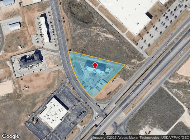 801 S John Ben Shepperd Pkwy, Odessa, TX Parcel Map