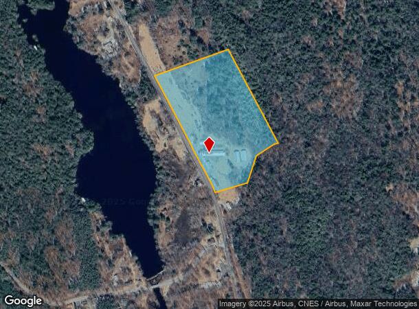 1570 N Main Rd, Otis, MA Parcel Map