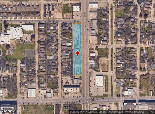  3111 Sylvan Ave, Dallas, TX Parcel Map