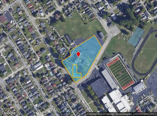  S 7Th St, Ironton, OH Parcel Map