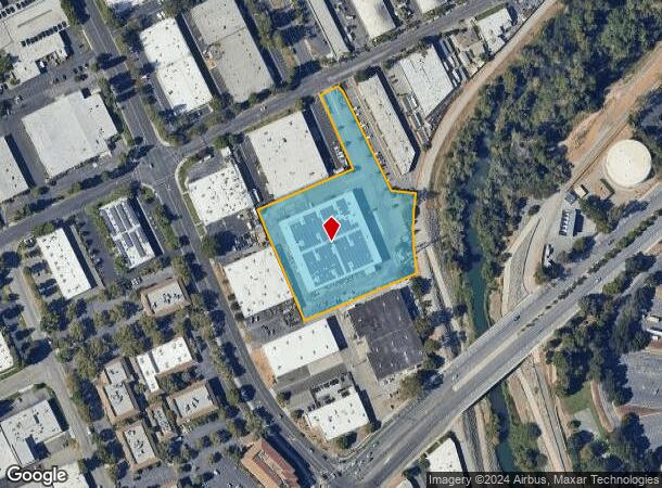  382 Laurelwood Rd, Santa Clara, CA Parcel Map