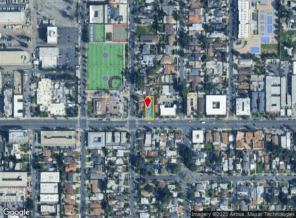  14253 Vanowen St, Van Nuys, CA Parcel Map