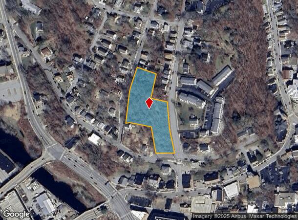  16 Cedar St, Norwich, CT Parcel Map