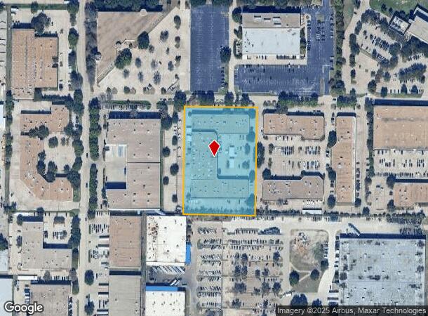  3410 Midcourt Rd, Carrollton, TX Parcel Map