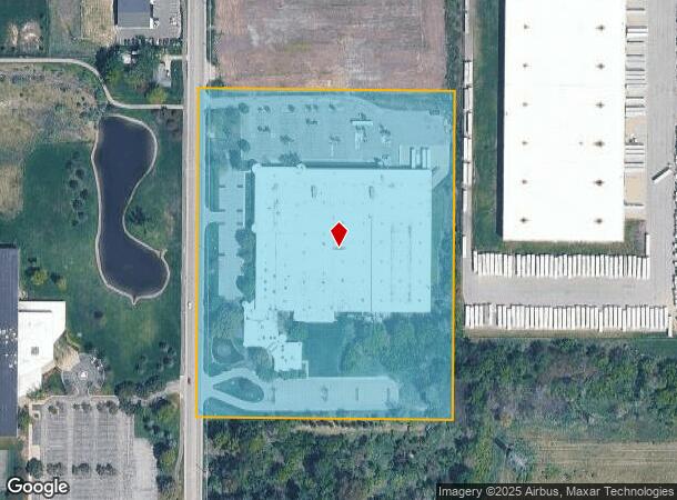 615 N Fairview Rd, Zeeland, MI Parcel Map