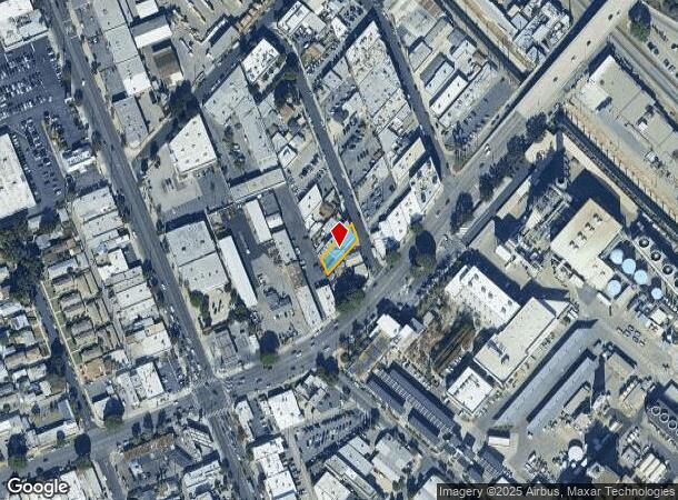 413 N Moss St, Burbank, CA Parcel Map