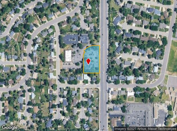  7345 S Pierce St, Littleton, CO Parcel Map