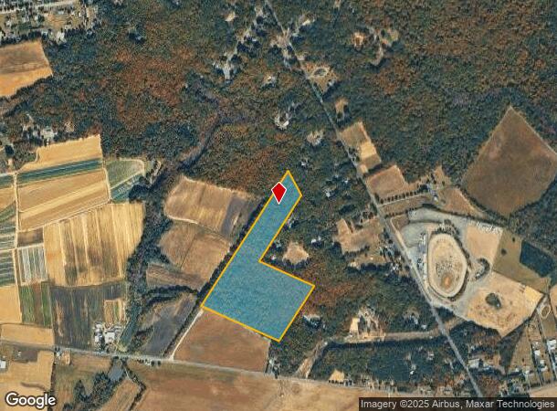 W Colliers Mill Rd, Plumsted, NJ Parcel Map