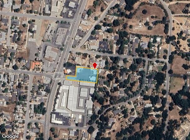  370 N Ventura St, Ojai, CA Parcel Map