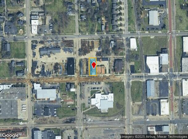  209 E Ransom St, Kalamazoo, MI Parcel Map