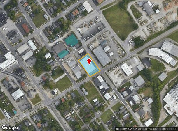  205 E 18Th St, New Albany, IN Parcel Map