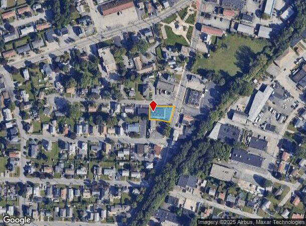  1785 Cranston St, Cranston, RI Parcel Map