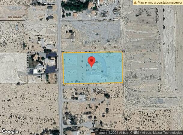  721 Buol Rd, Pahrump, NV Parcel Map