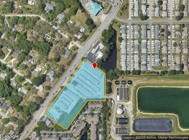 2852 Seven Springs Blvd, New Port Richey, FL Parcel Map