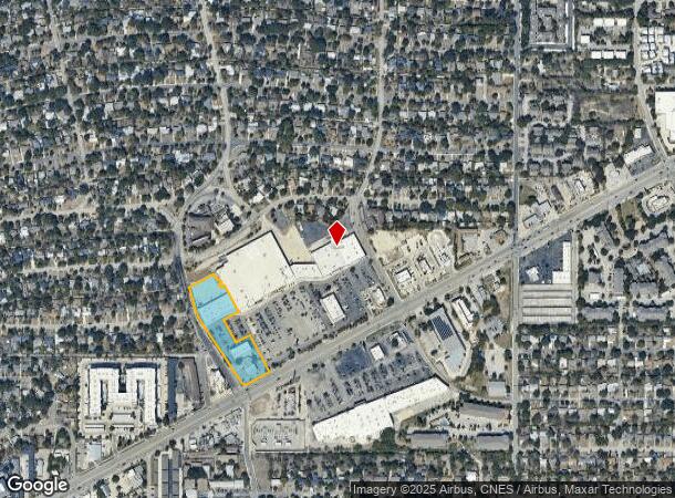 1201 Austin Hwy, San Antonio, TX Parcel Map