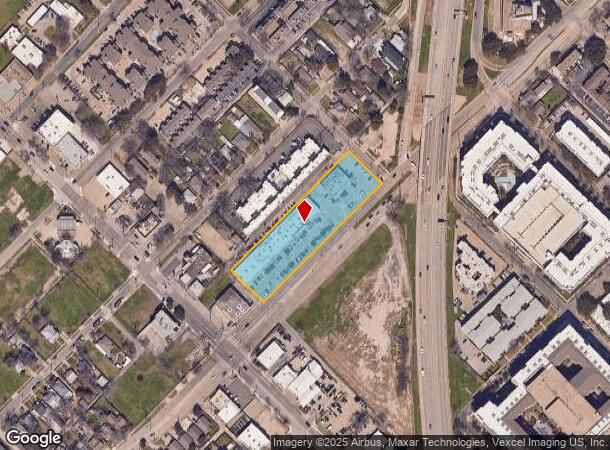  2525 Wycliff Ave, Dallas, TX Parcel Map