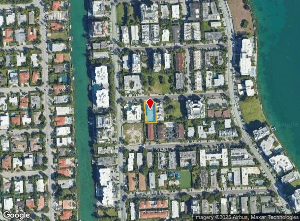 1160 100Th St, Bay Harbor Islands, FL Parcel Map