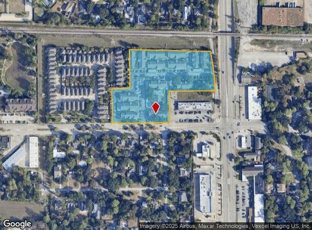  3405 N Shepherd Dr, Houston, TX Parcel Map