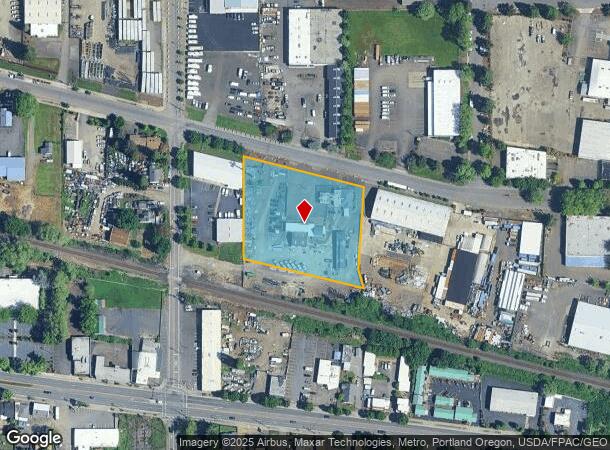  11302 Ne Marx St, Portland, OR Parcel Map